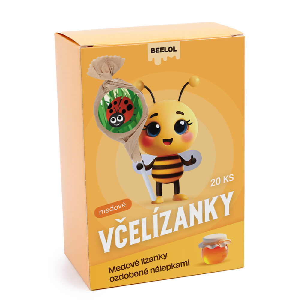 lienka VCELIZANKY med nalepka