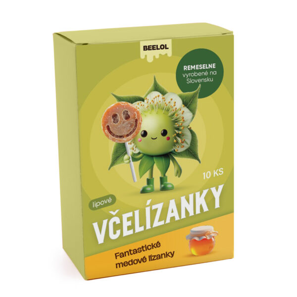 VČELÍZANKY - lipové lízanky 10ks x 6g