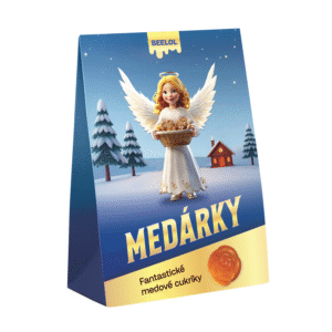 medarky anjel MEDÁRKY - medové cukríky originál 70g - „ANJELIK“ (eko balenie)